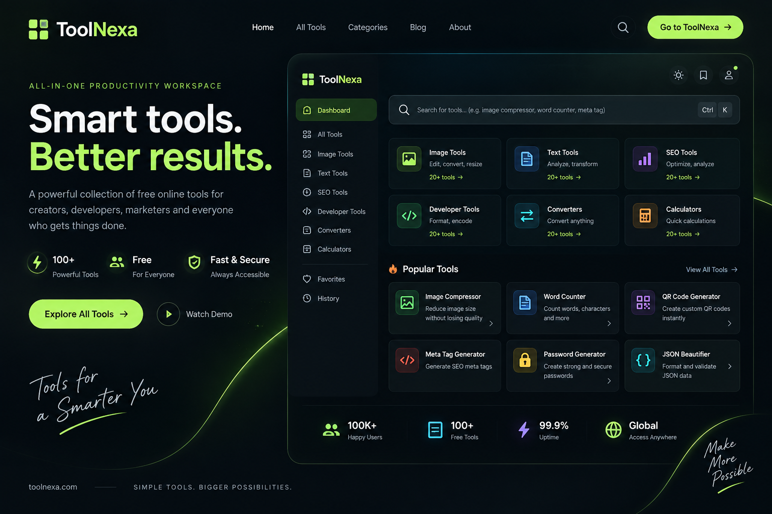 ToolNexa project preview